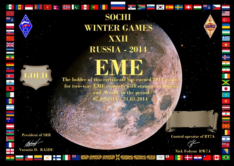  EME OLYMPIC GAMES SOCHI gold