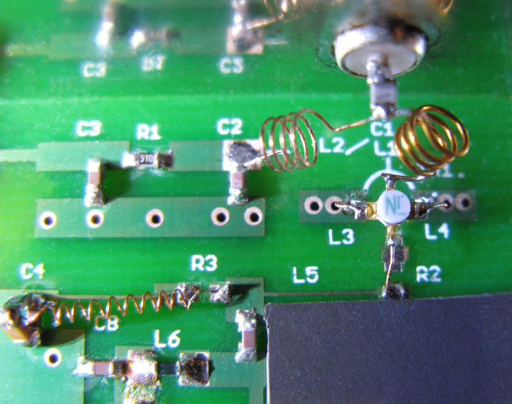 Fig. 4.14 Input Stage with Larger L2 coil Fig. 4.14 Input Stage with Larger L2 coil