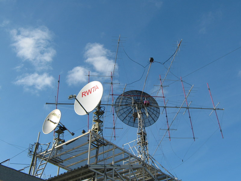 RW7A. Мои антенны в 2011 г.