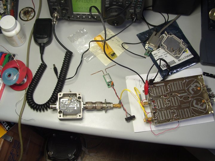 Проверка LNA на 2400MHz