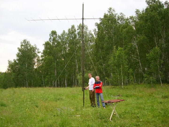 Мачта релейки первый раз в работе