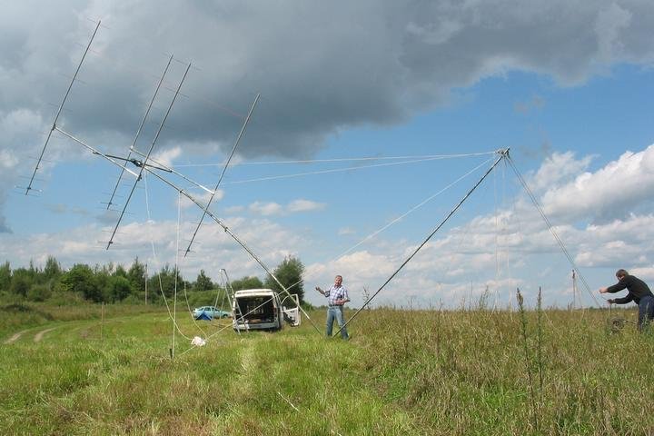 Assembling antenna ..