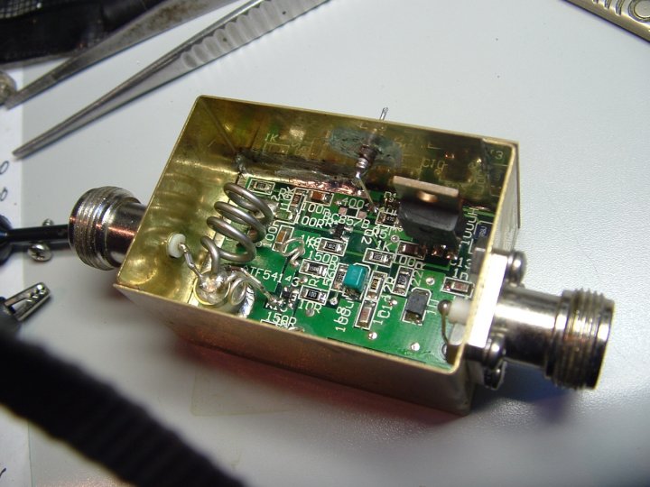 144MHz LNA на транзисторе ATF-54143(4z5cp)