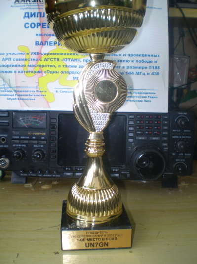 Награда за -2012 г По итогам года