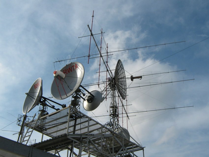 RW7A. Мои антенны в 2012 г., KN95na