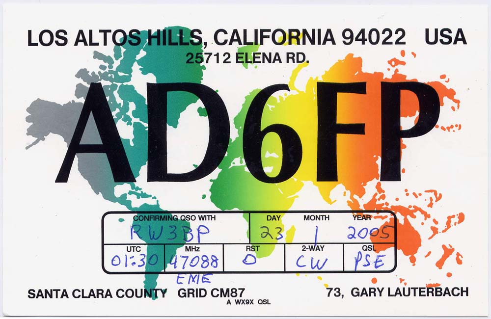 03. QSL AD6FP